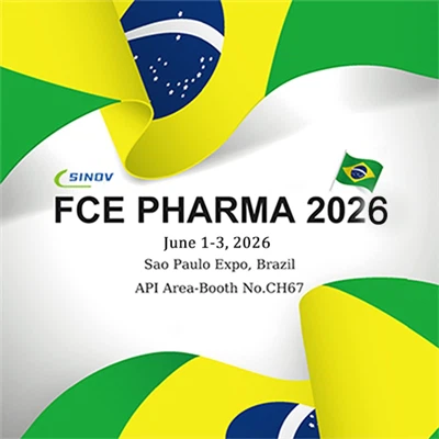 Jinan Sinov Biotechnology Co., Ltd stellt erneut auf der FCE PHARMA 2026 aus